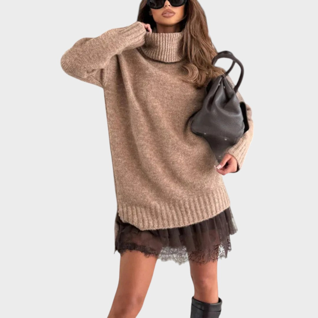 The Elowen | Knit & Lace Set