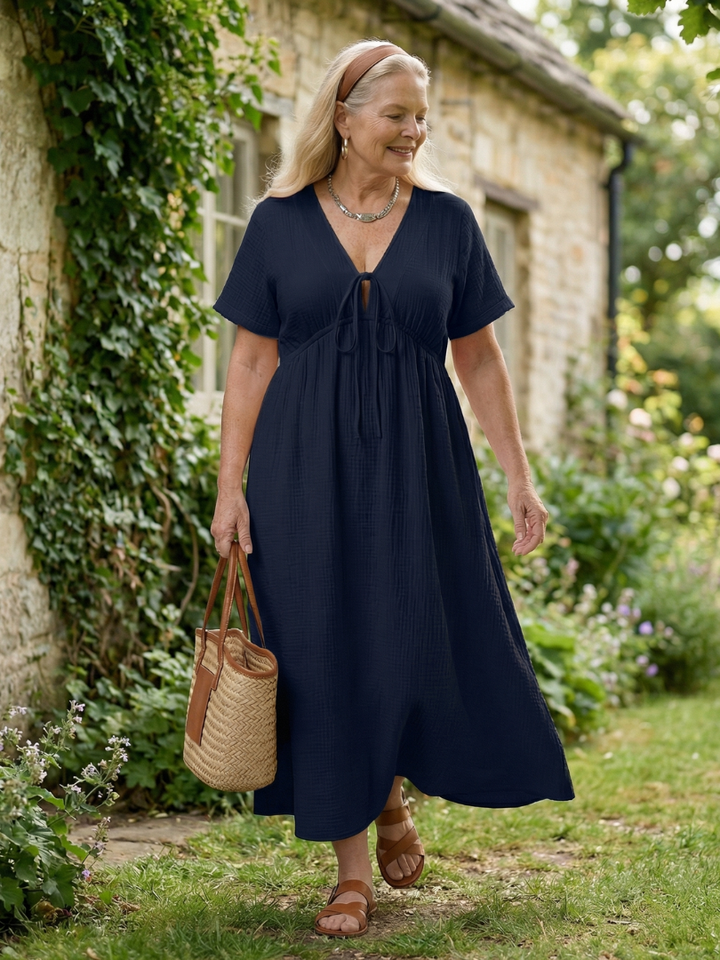 Terra | Nature Shape Midi Dress