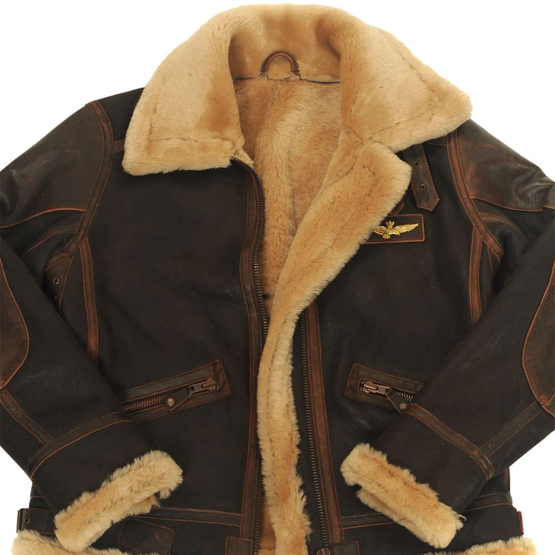 The Aroth Aviator | Heritage Leather Jacket
