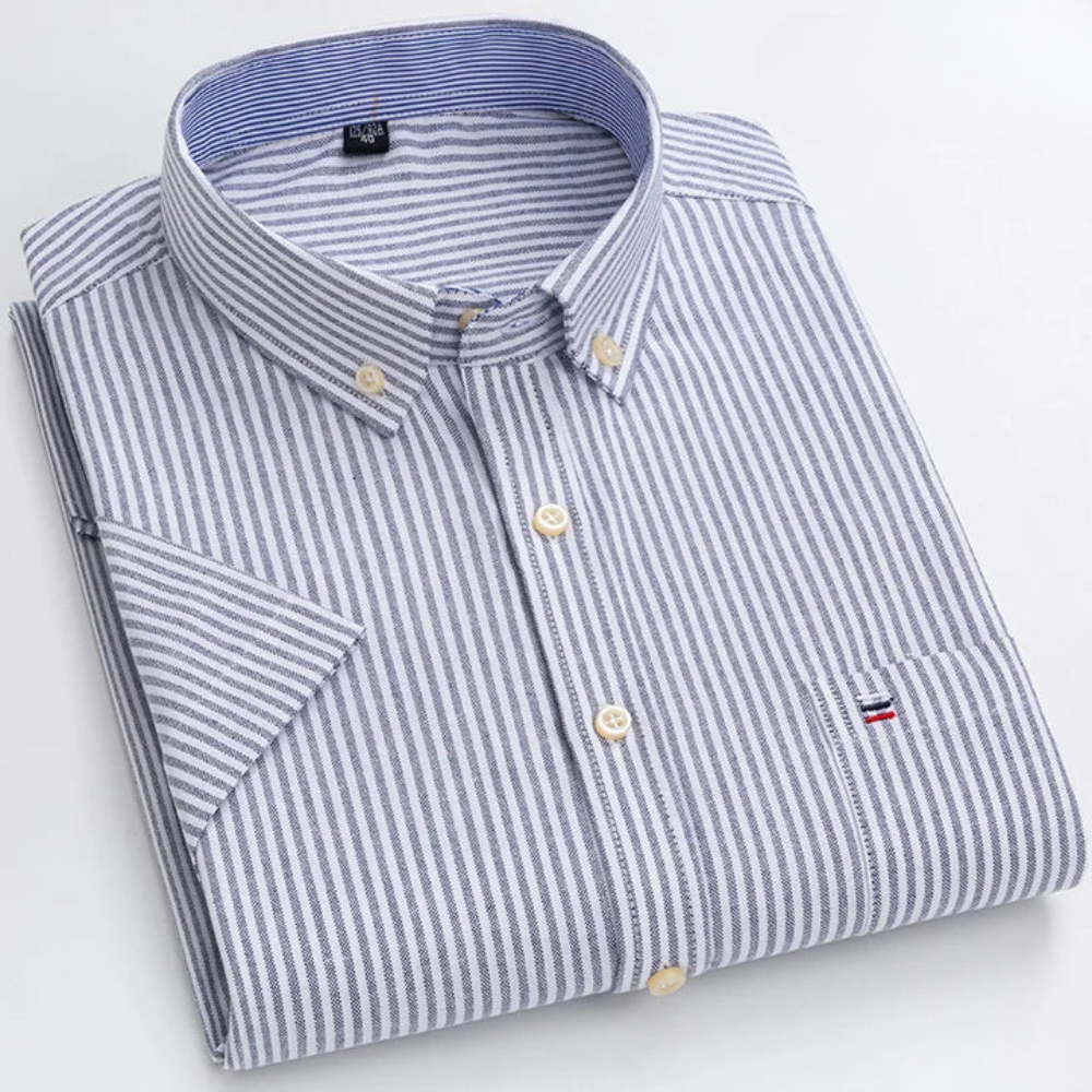The Petersen Heritage | Men’s Short-Sleeved Cotton Shirt