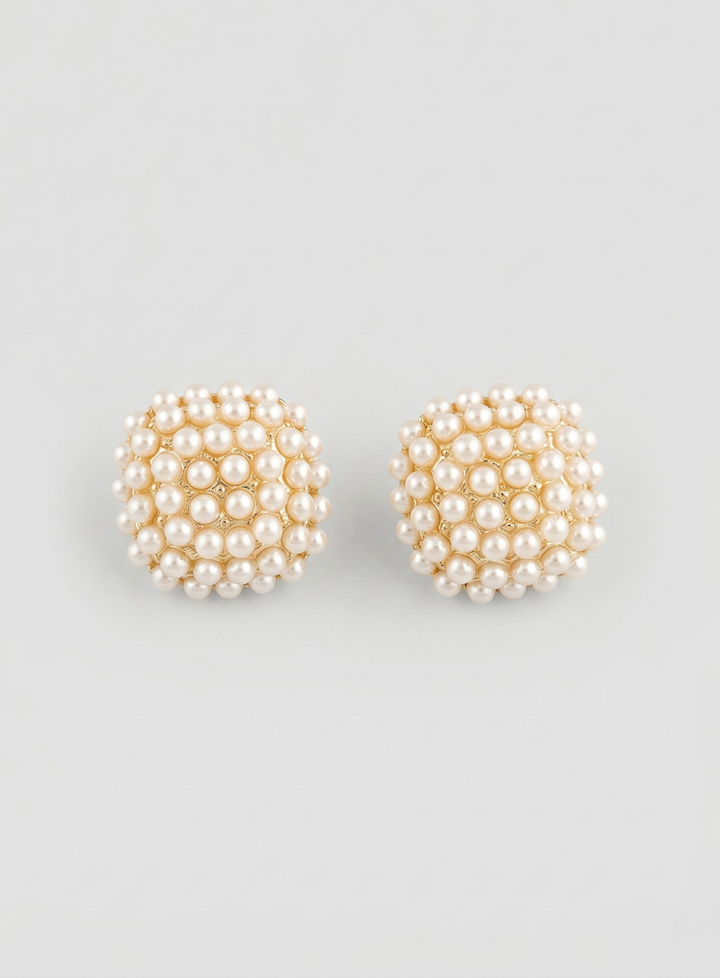 Pearl Sphere Earrings