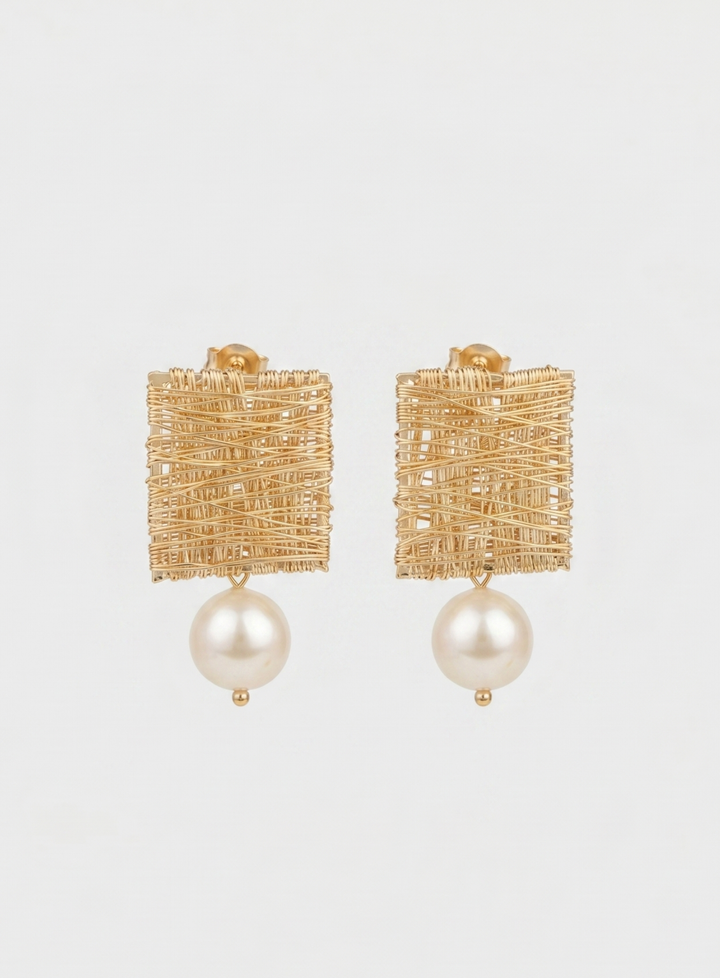 Woven Elegance Earrings