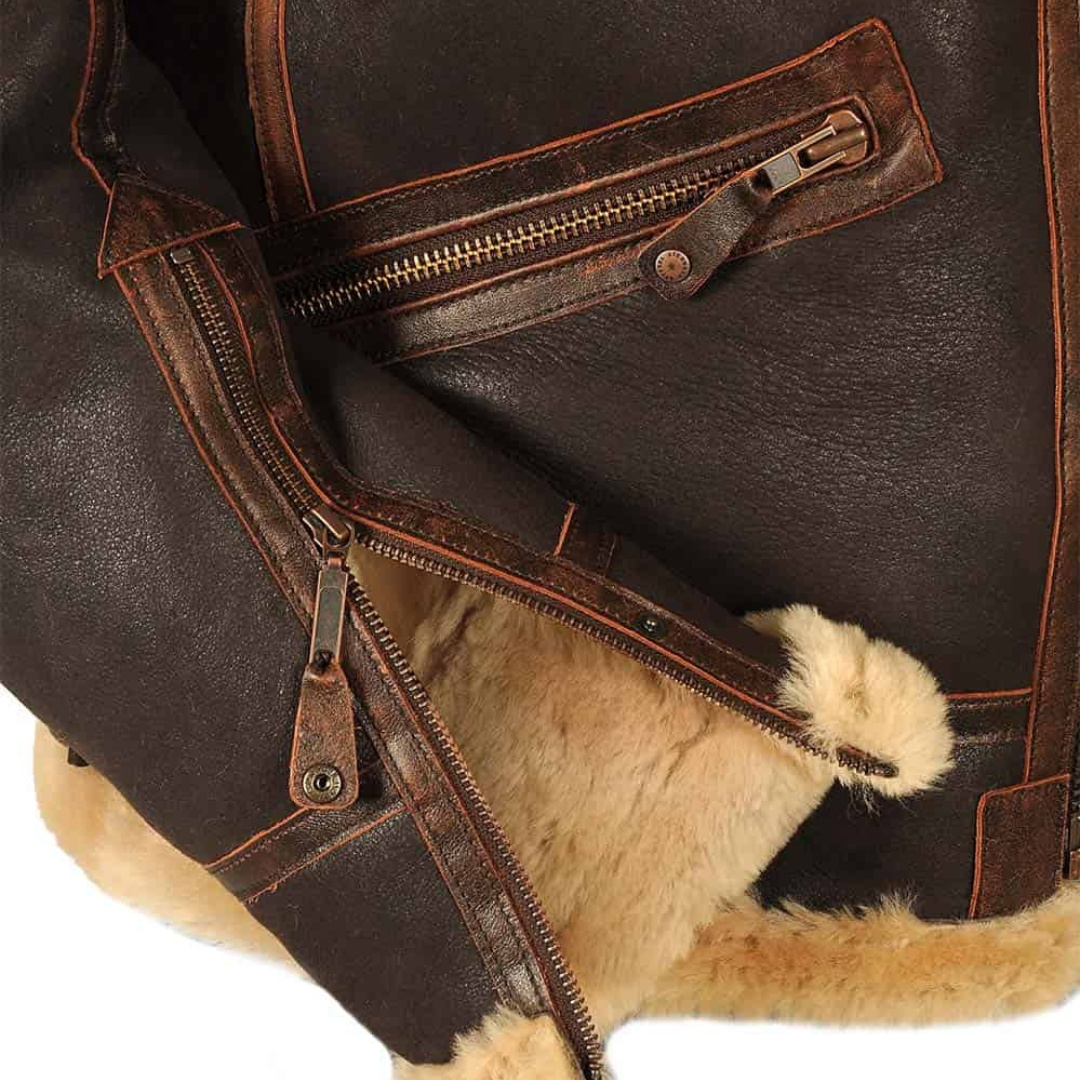The Aroth Aviator | Heritage Leather Jacket