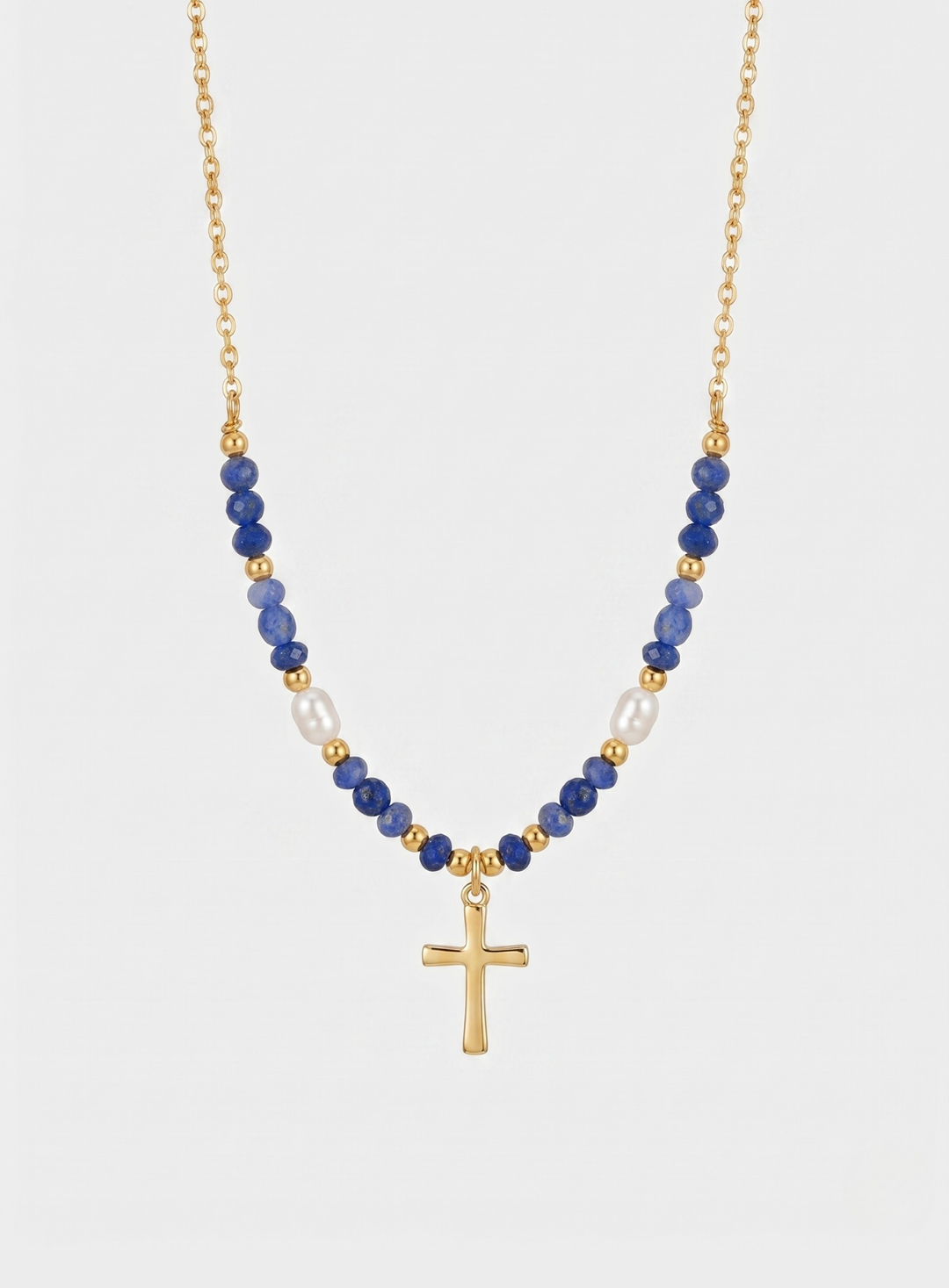 Colourful Cross Necklace