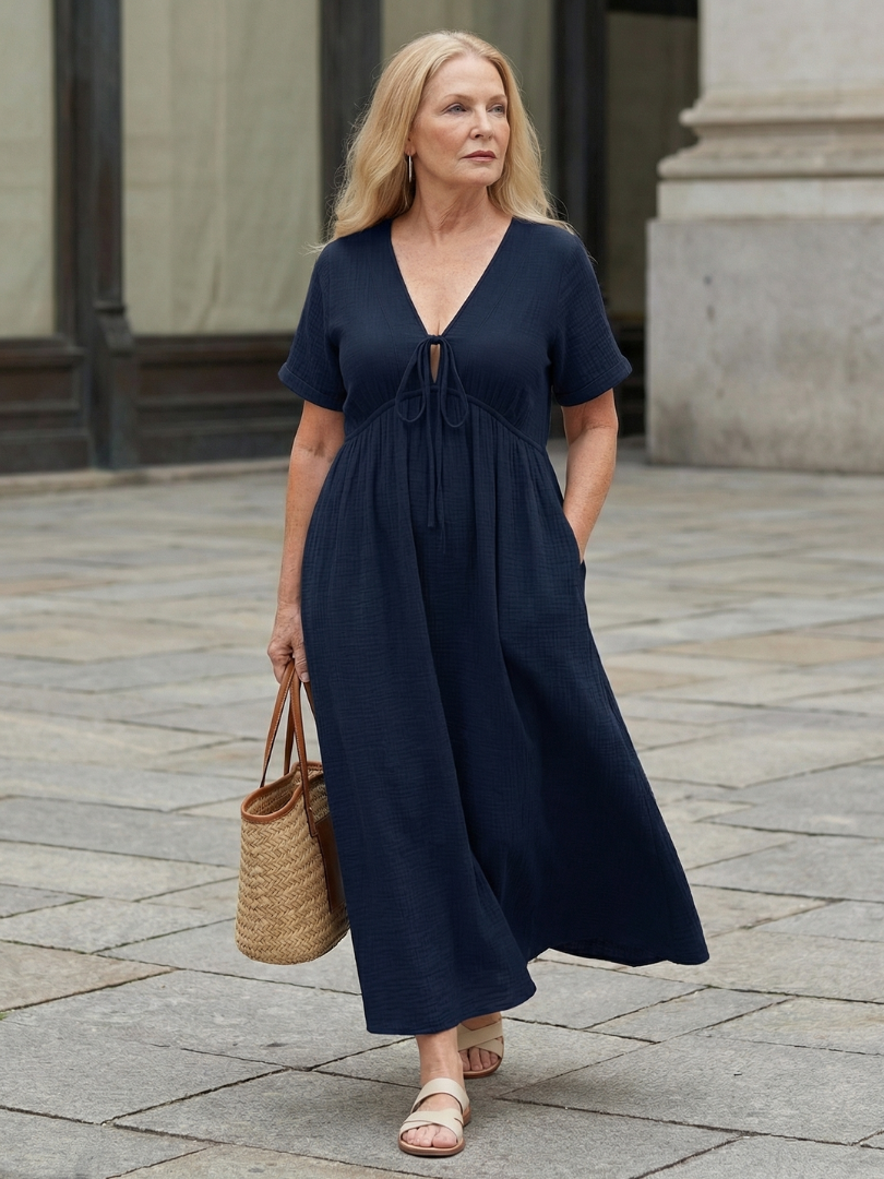 Terra | Nature Shape Midi Dress