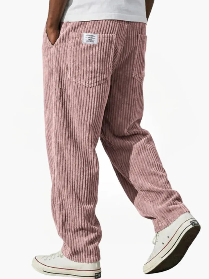 Breckin | Elasticated Waist Textured trousers