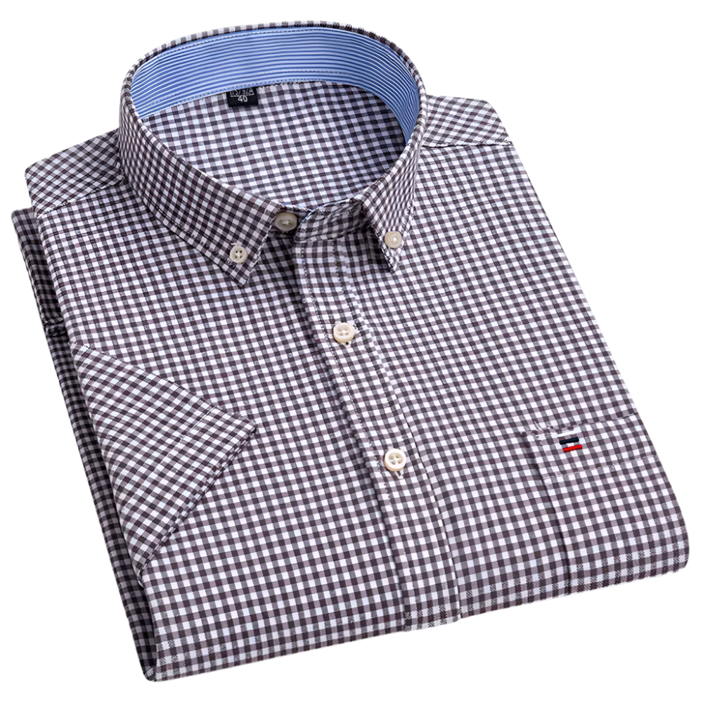The Petersen Heritage | Men’s Short-Sleeved Cotton Shirt