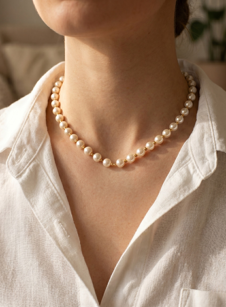 Timeless Pearl Necklace