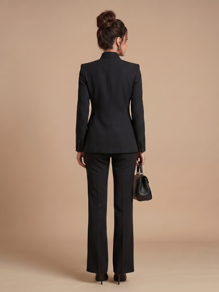 Alta | Structured Stand Collar Tailored Suit