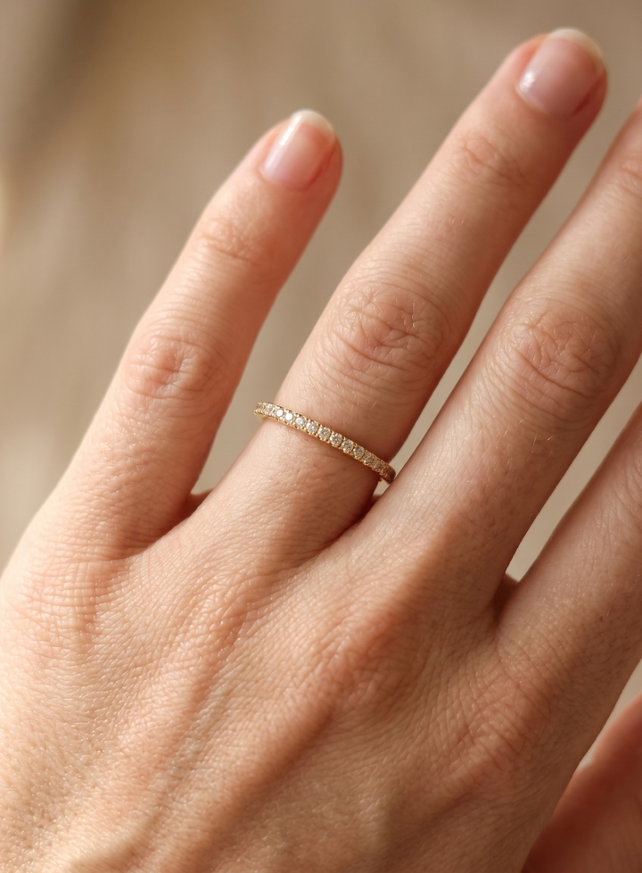 Subtle Spark Ring