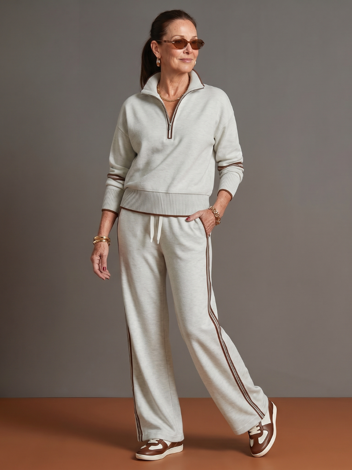 Rayne | Zip Neck Set