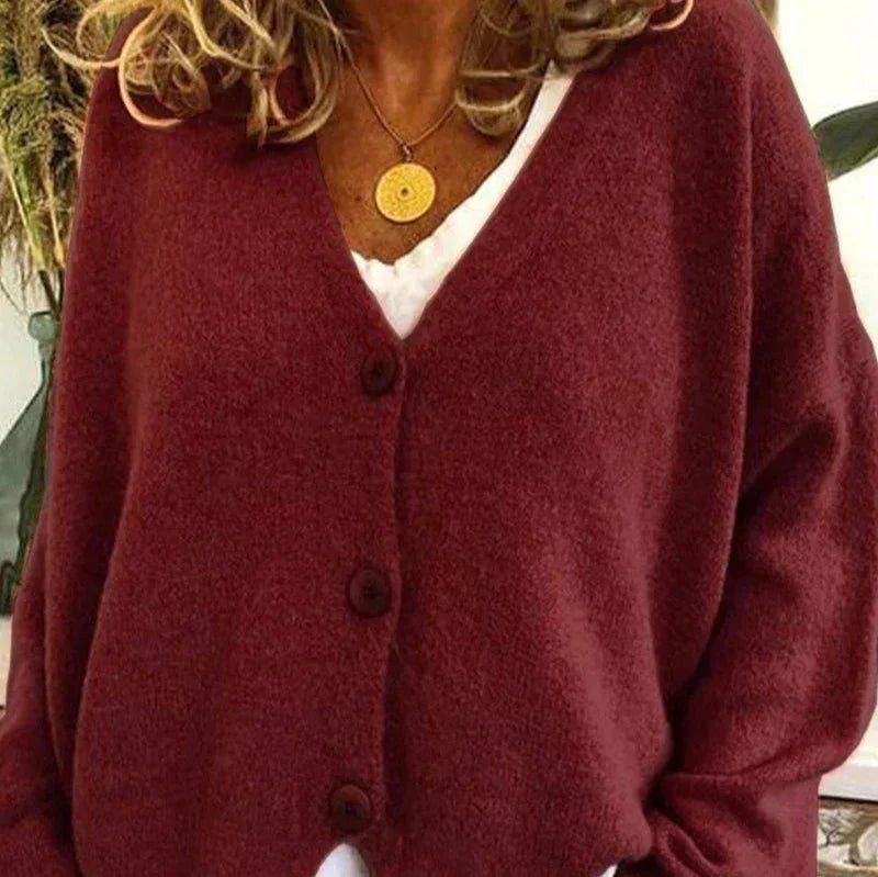 Diana | Cozy V-Neck Cardigan