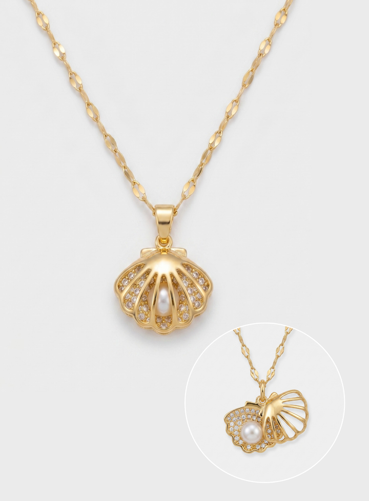 Hidden Pearl Necklace