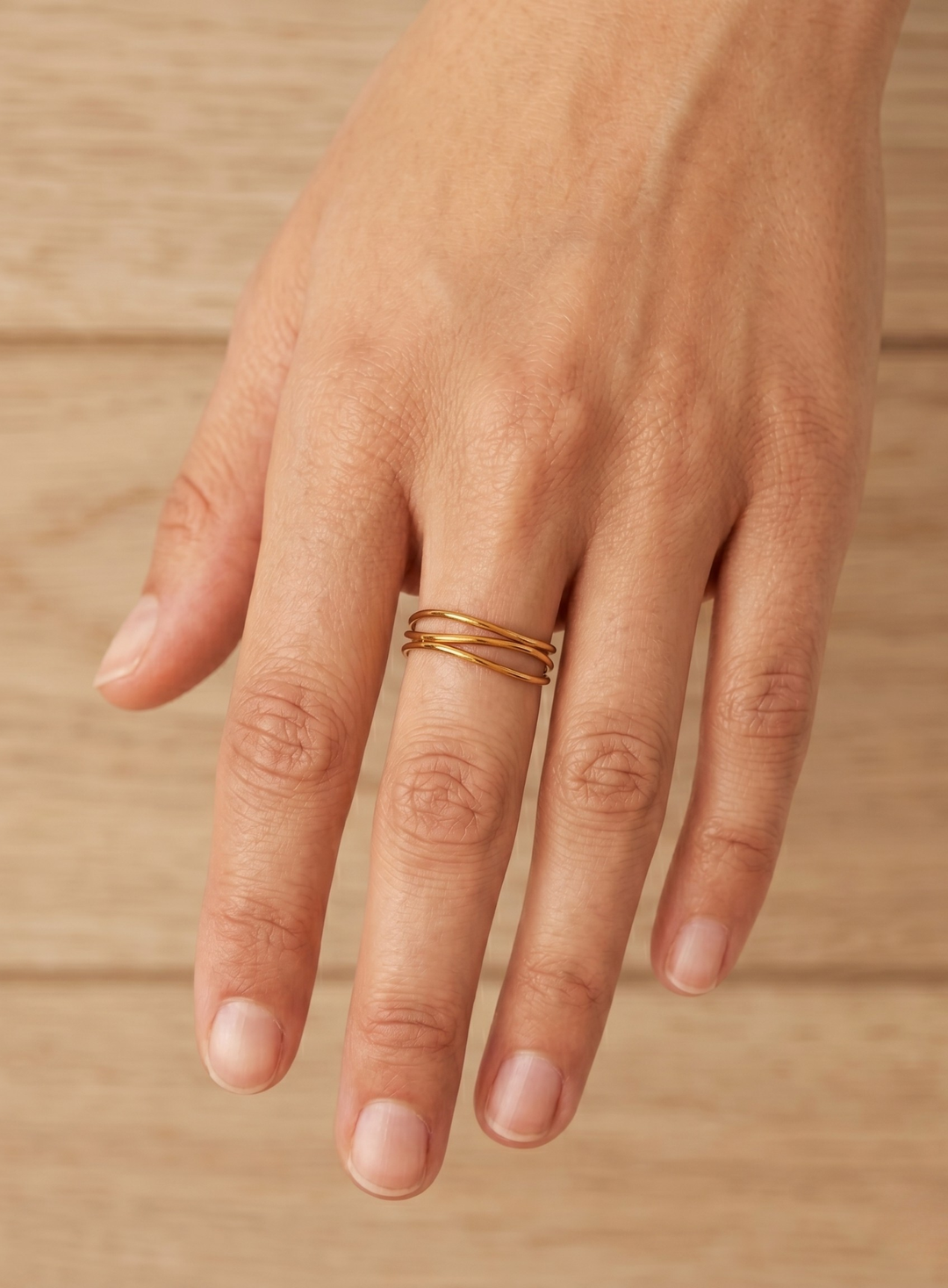 Triple Layer Ring