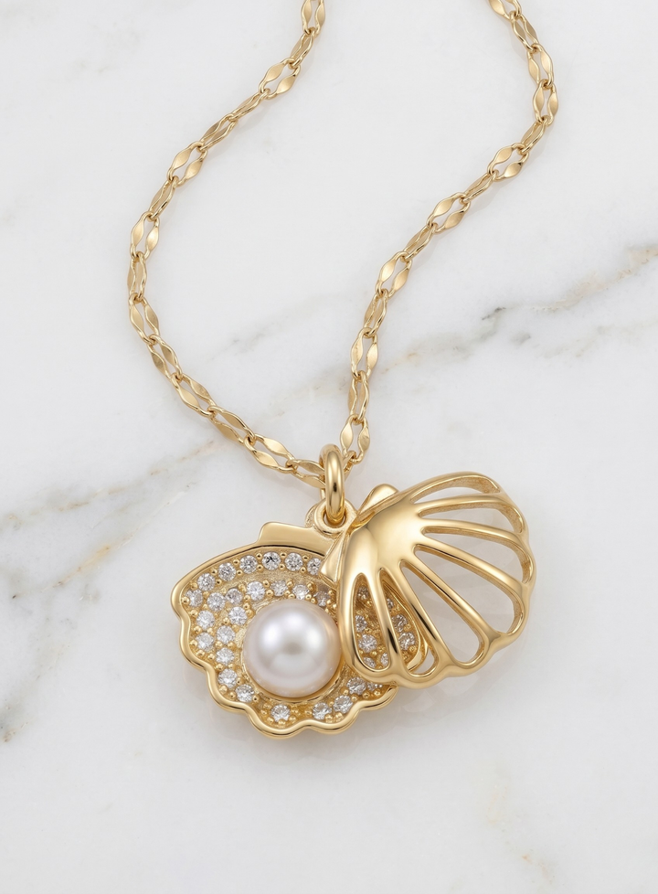 Hidden Pearl Necklace