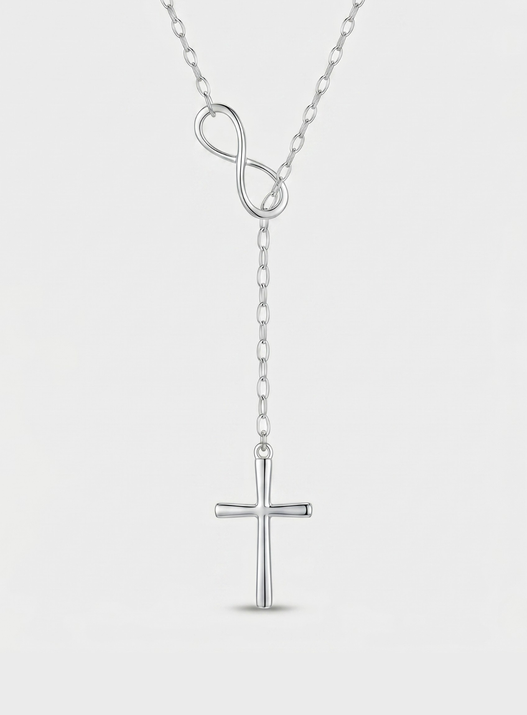Infinity Cross Necklace