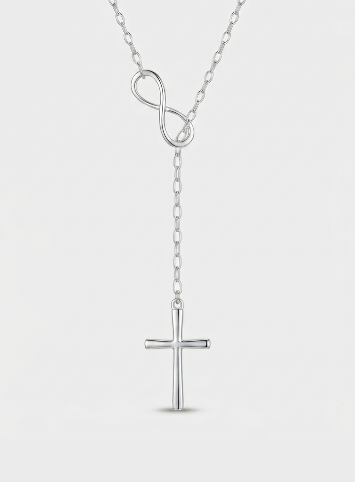 Infinity Cross Necklace