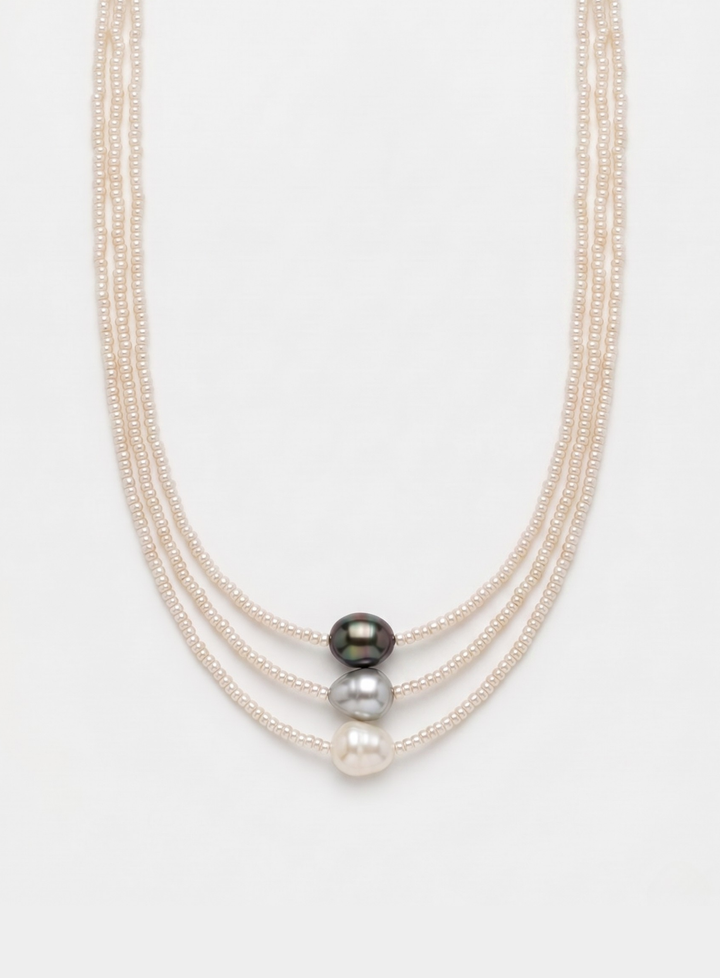 Pearl Harmony Necklace Set