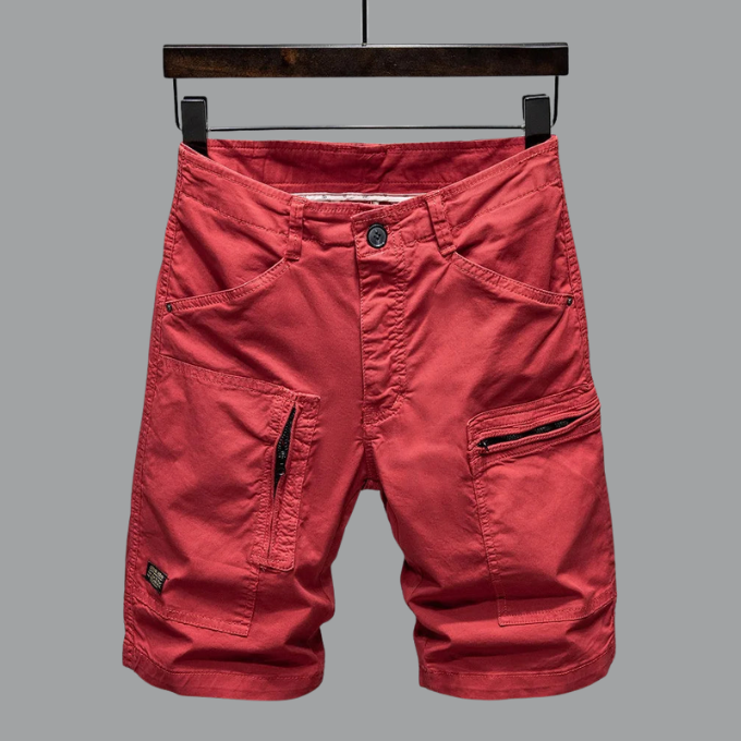 The Hampton | Tailored Organic Cargo Shorts
