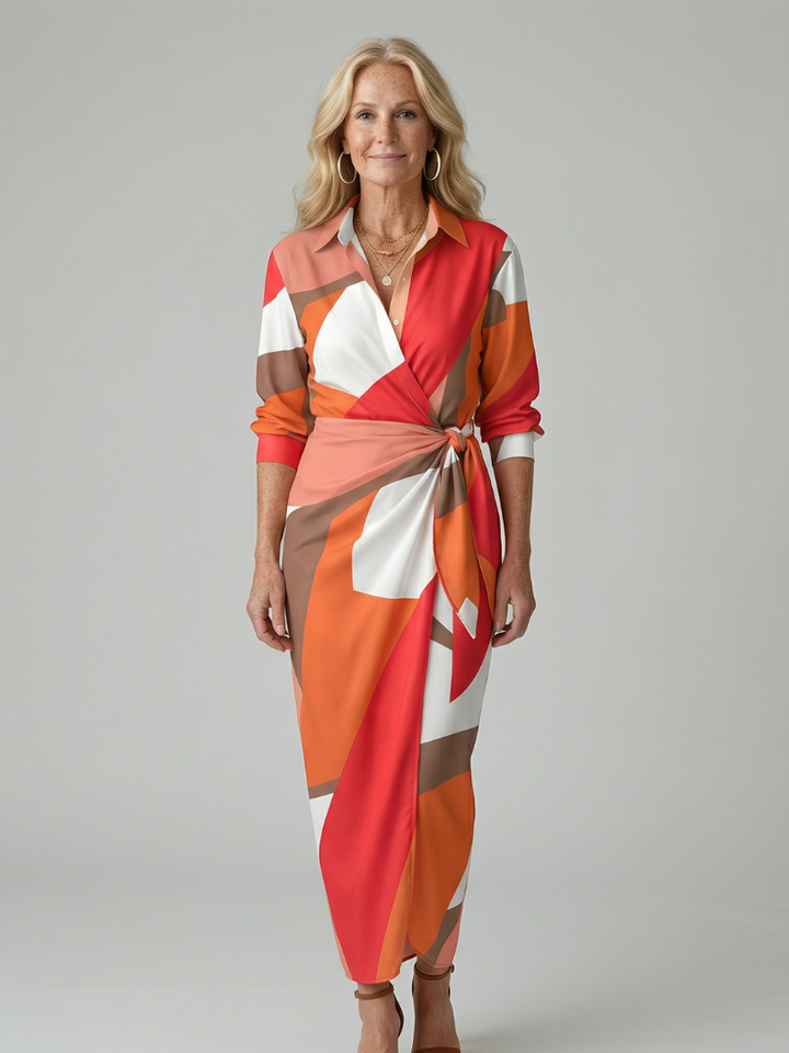 Silen | Smooth Form Midi Dress