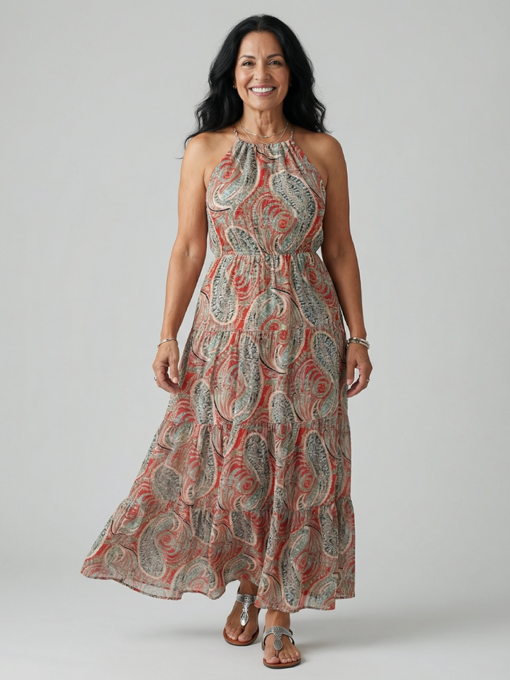 Maven | Calm Drape Maxi Dress