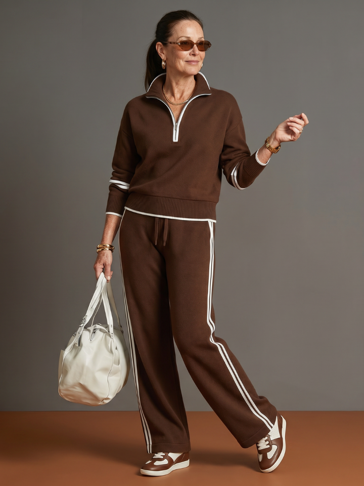 Rayne | Zip Neck Set