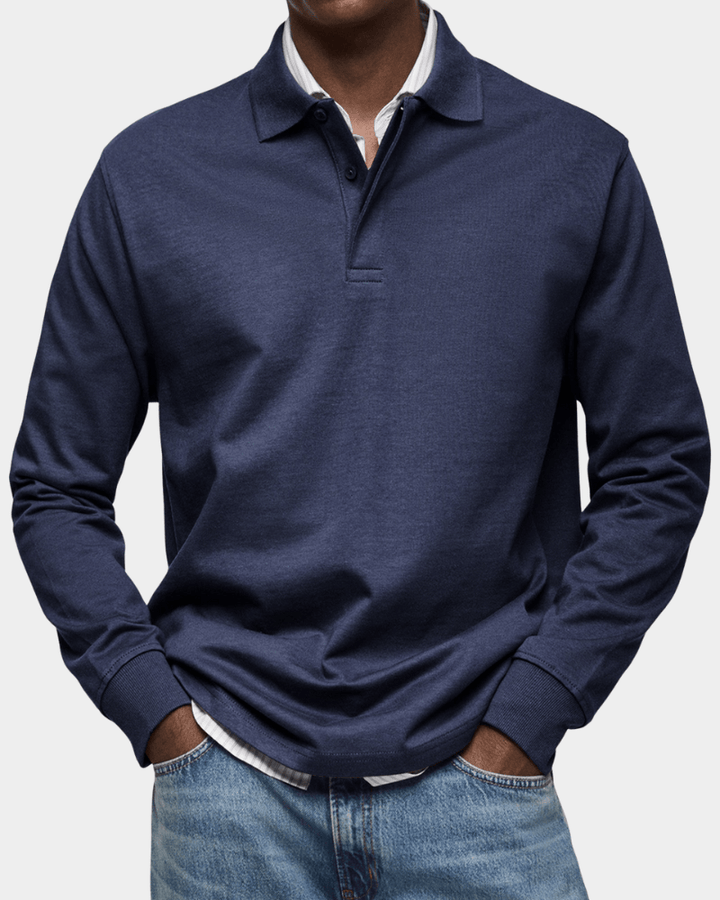 Salcombe | Textured Heritage Knit Polo