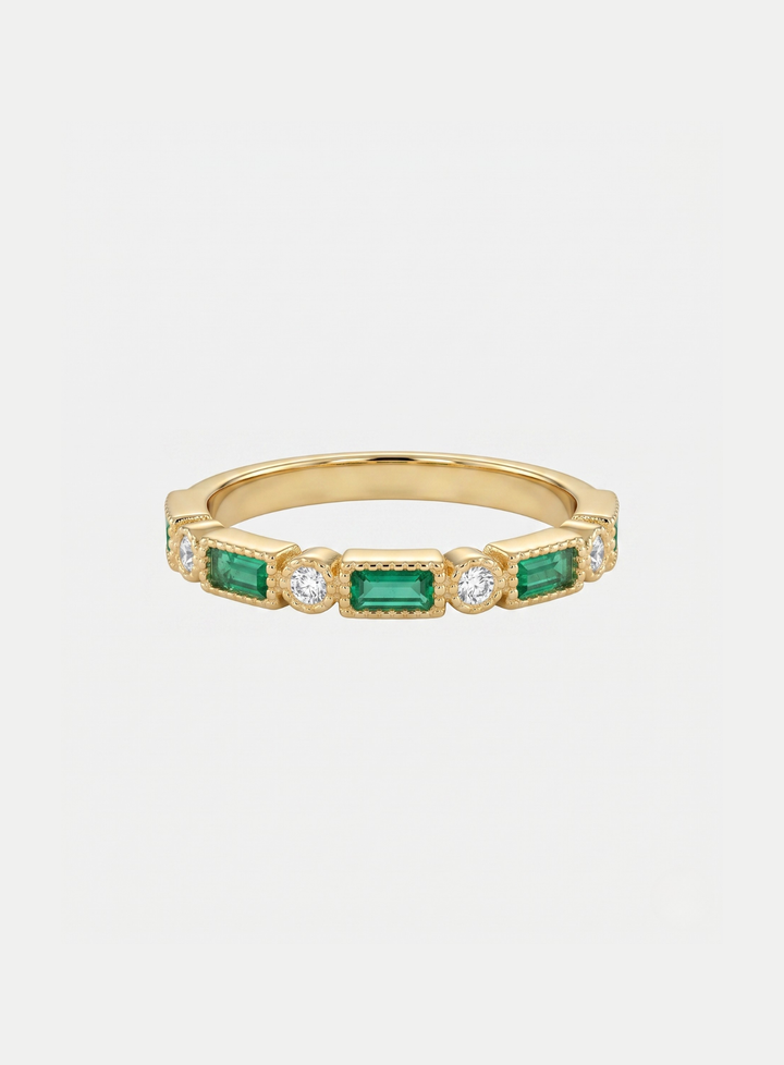 Emerald Elegance Ring