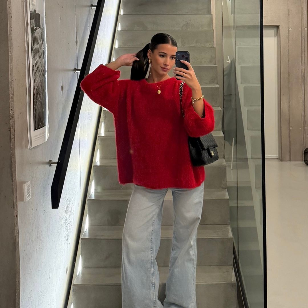 Isla | Slouchy Off-Shoulder Luxe Knit