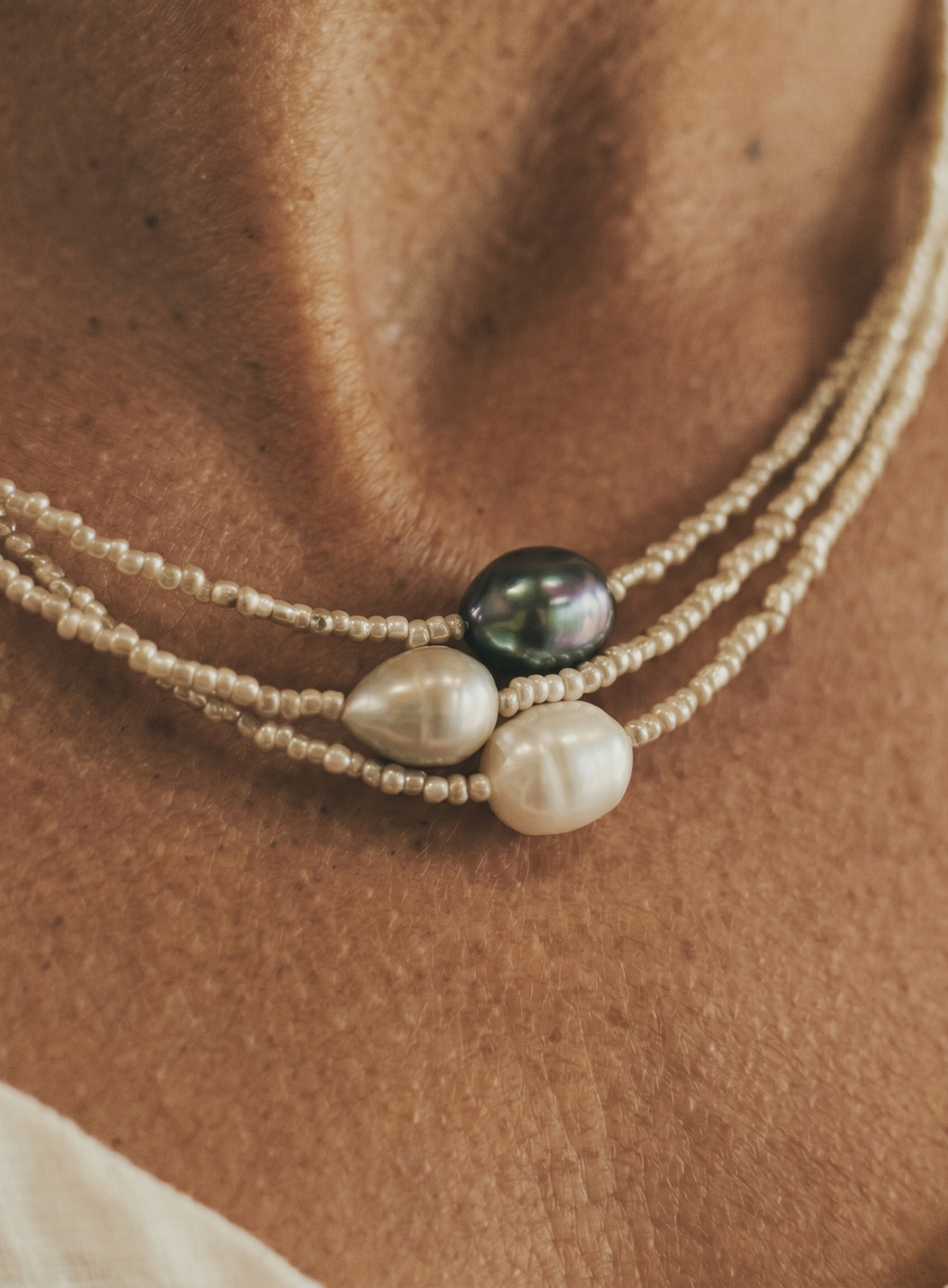 Pearl Harmony Necklace Set