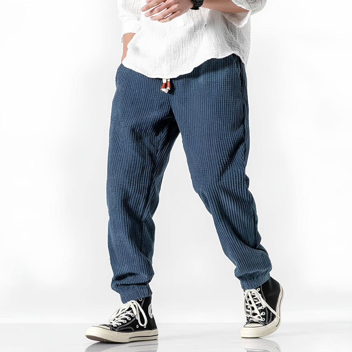 The Paxton | Tapered Corduroy Trousers