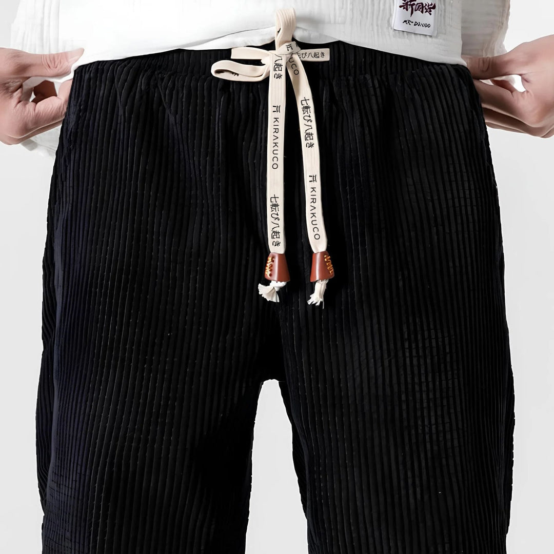 The Paxton | Tapered Corduroy Trousers