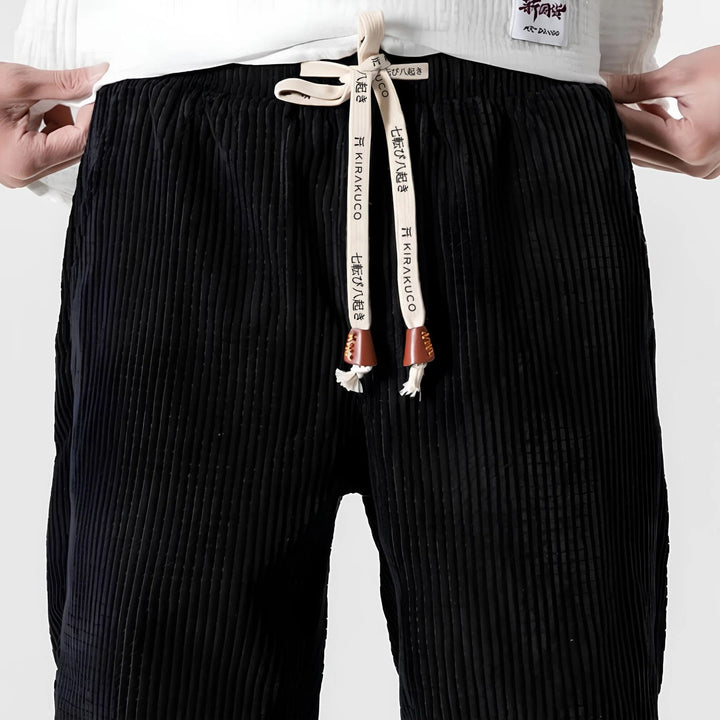The Paxton | Tapered Corduroy Trousers
