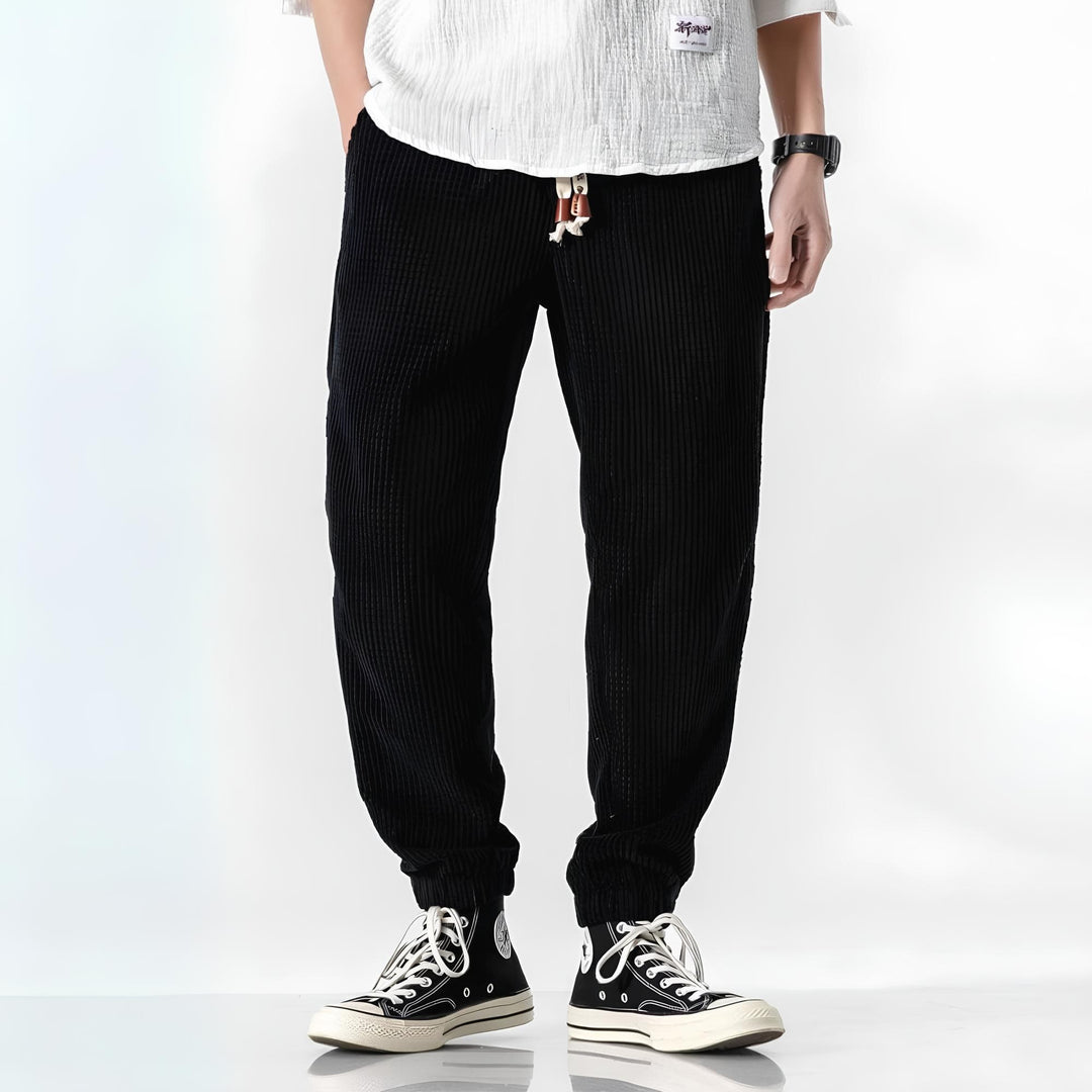 The Paxton | Tapered Corduroy Trousers