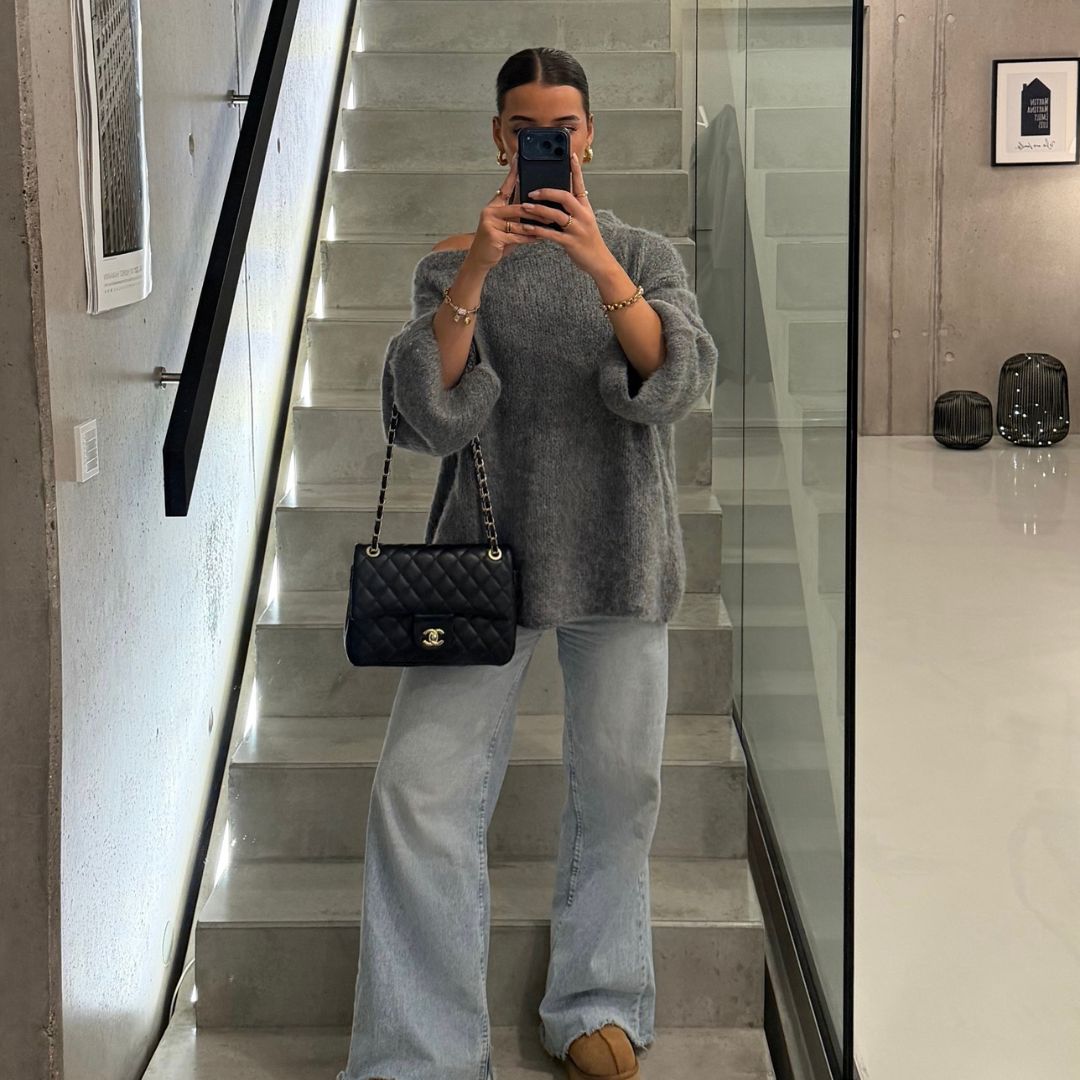 Isla | Slouchy Off-Shoulder Luxe Knit