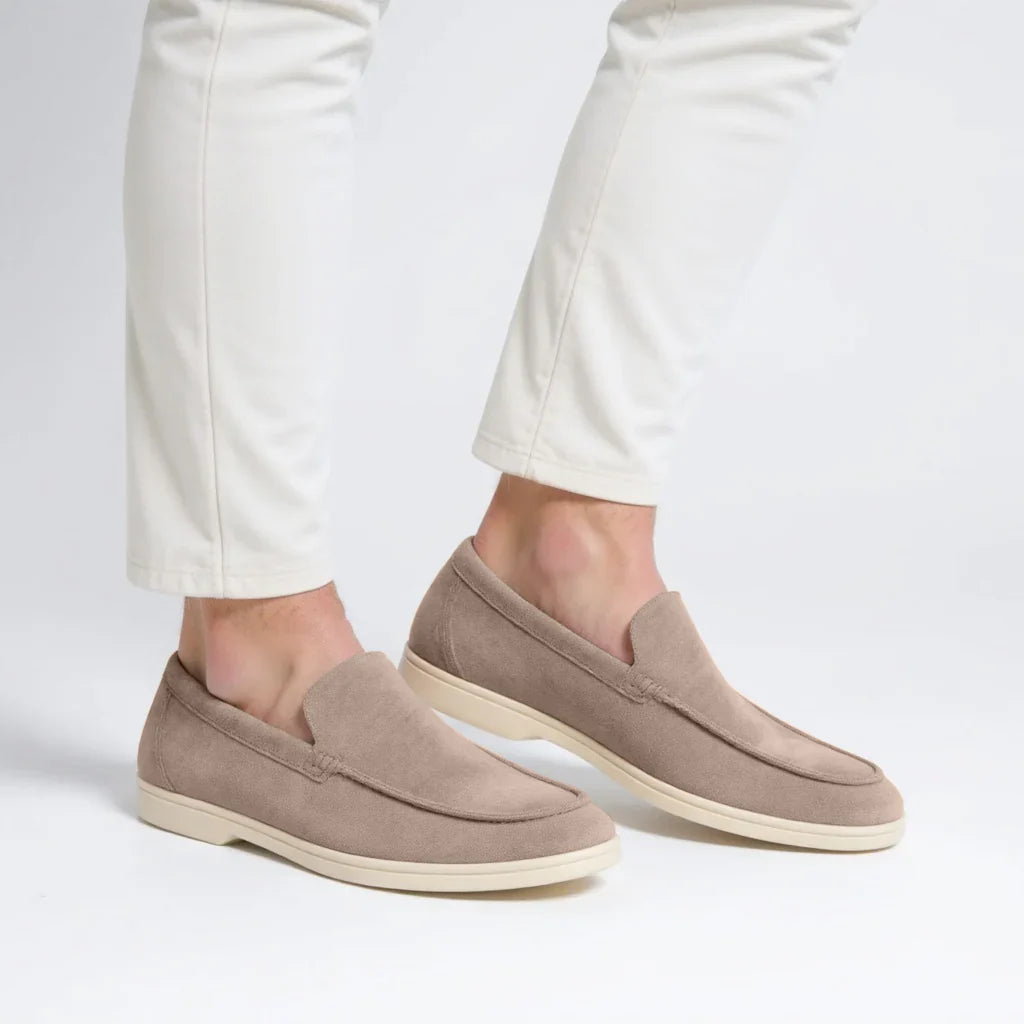 The Monaco Loafers | Old Money Suede Slip-Ons