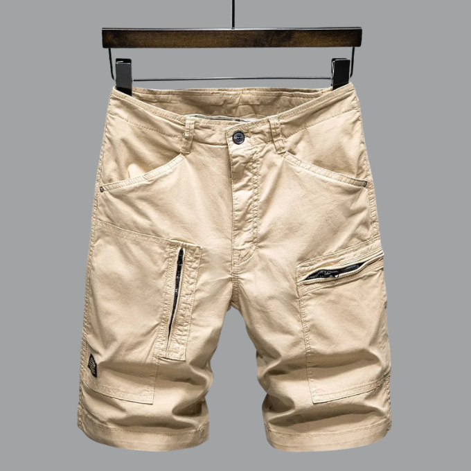 The Hampton | Tailored Organic Cargo Shorts