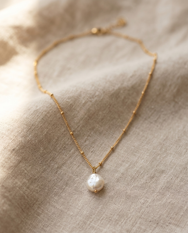 Pearl Drop Necklace