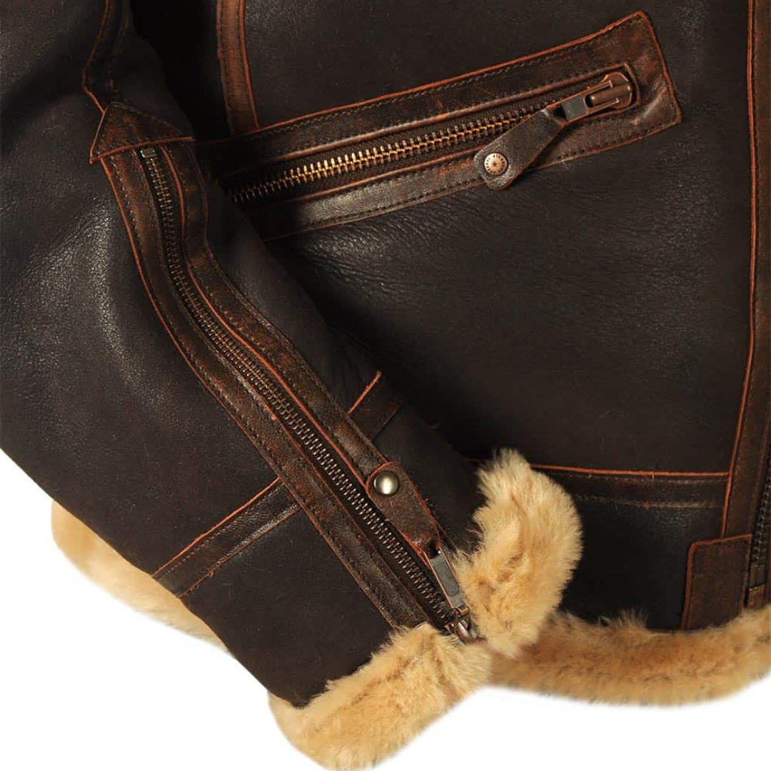 The Aroth Aviator | Heritage Leather Jacket