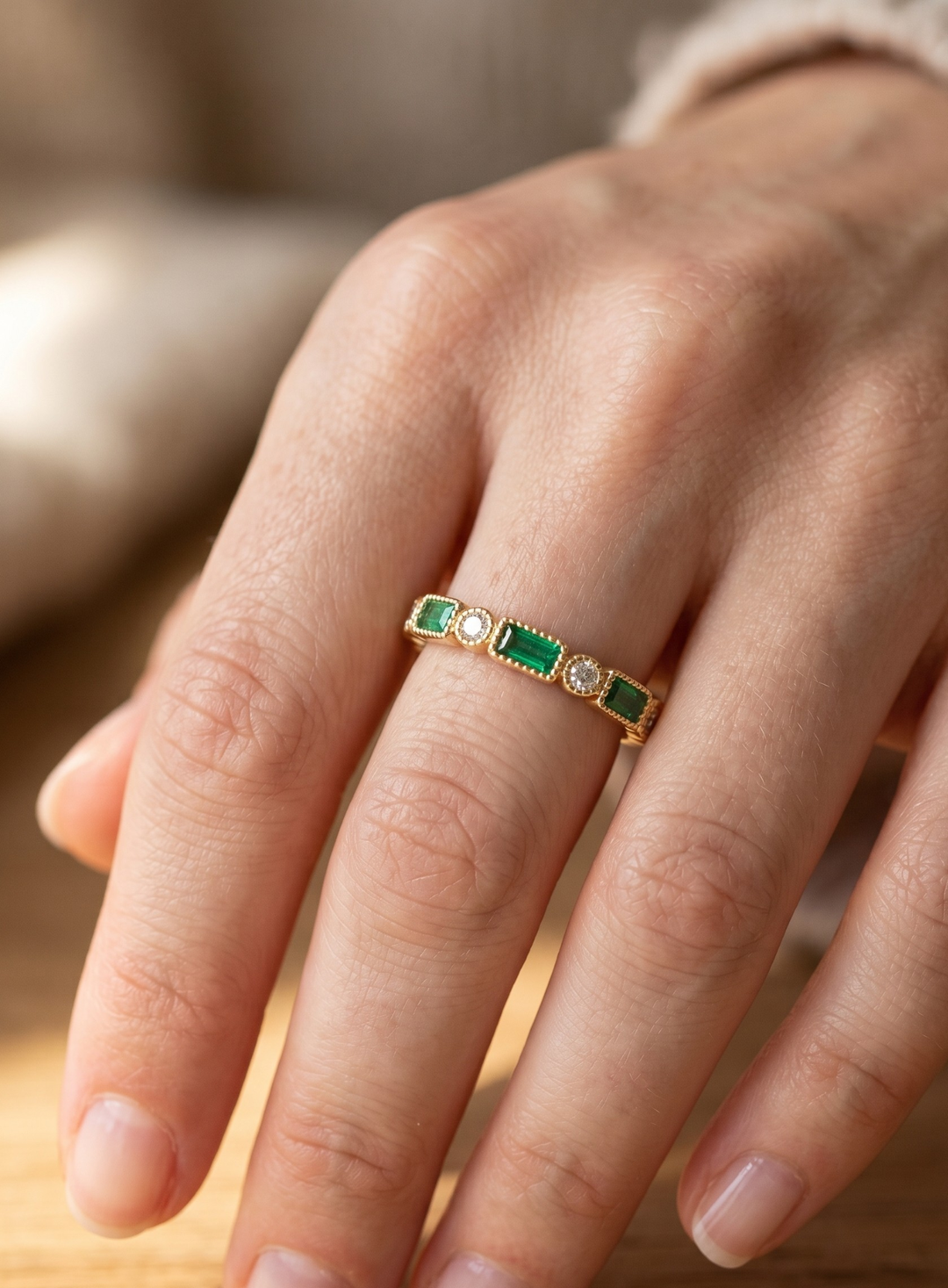 Emerald Elegance Ring
