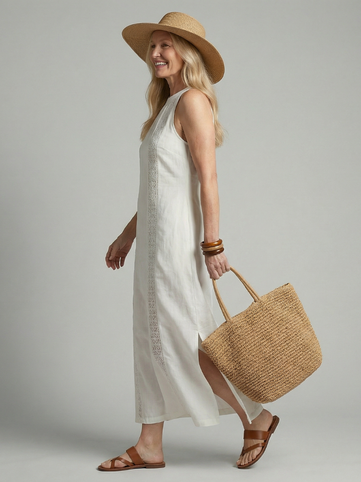 Norina | Simple Form Midi Dress