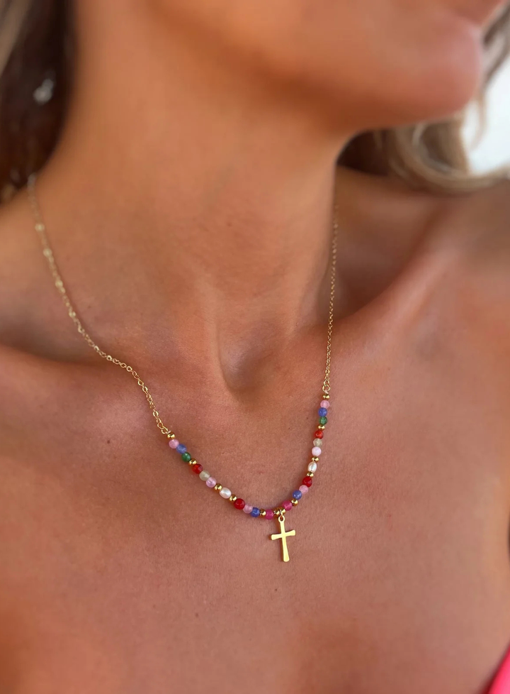 Eternity Beaded Necklace Set