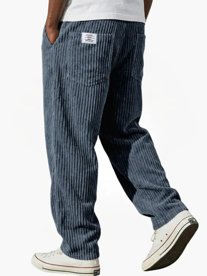 Breckin | Elasticated Waist Textured trousers