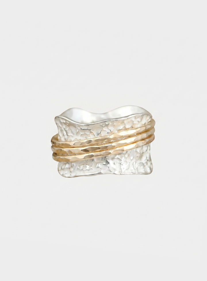 Golden Layers Ring