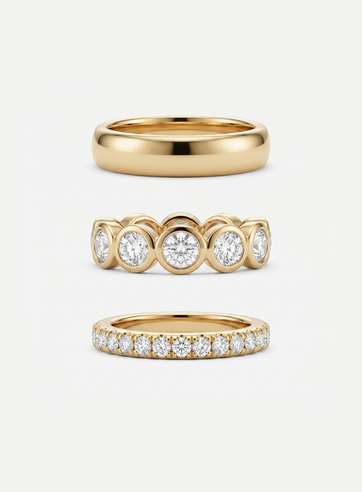 Timeless Radiance Ring Set