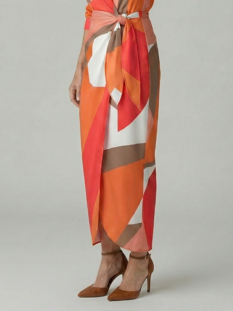 Silen | Smooth Form Midi Dress