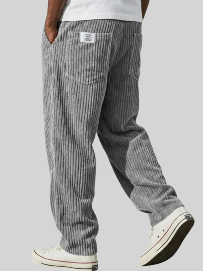 Breckin | Elasticated Waist Textured trousers