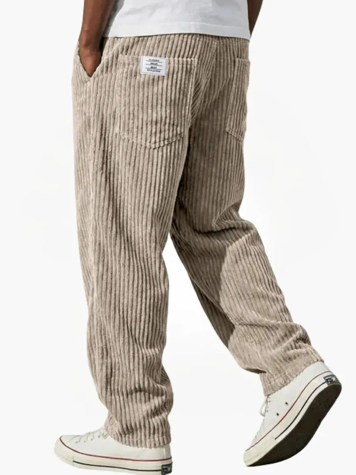 Breckin | Elasticated Waist Textured trousers
