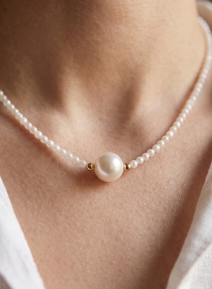 Pearl Centre Necklace