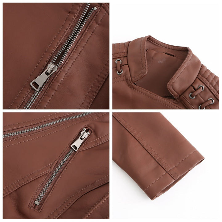 The Bexley | Washed Leather Style Jacket